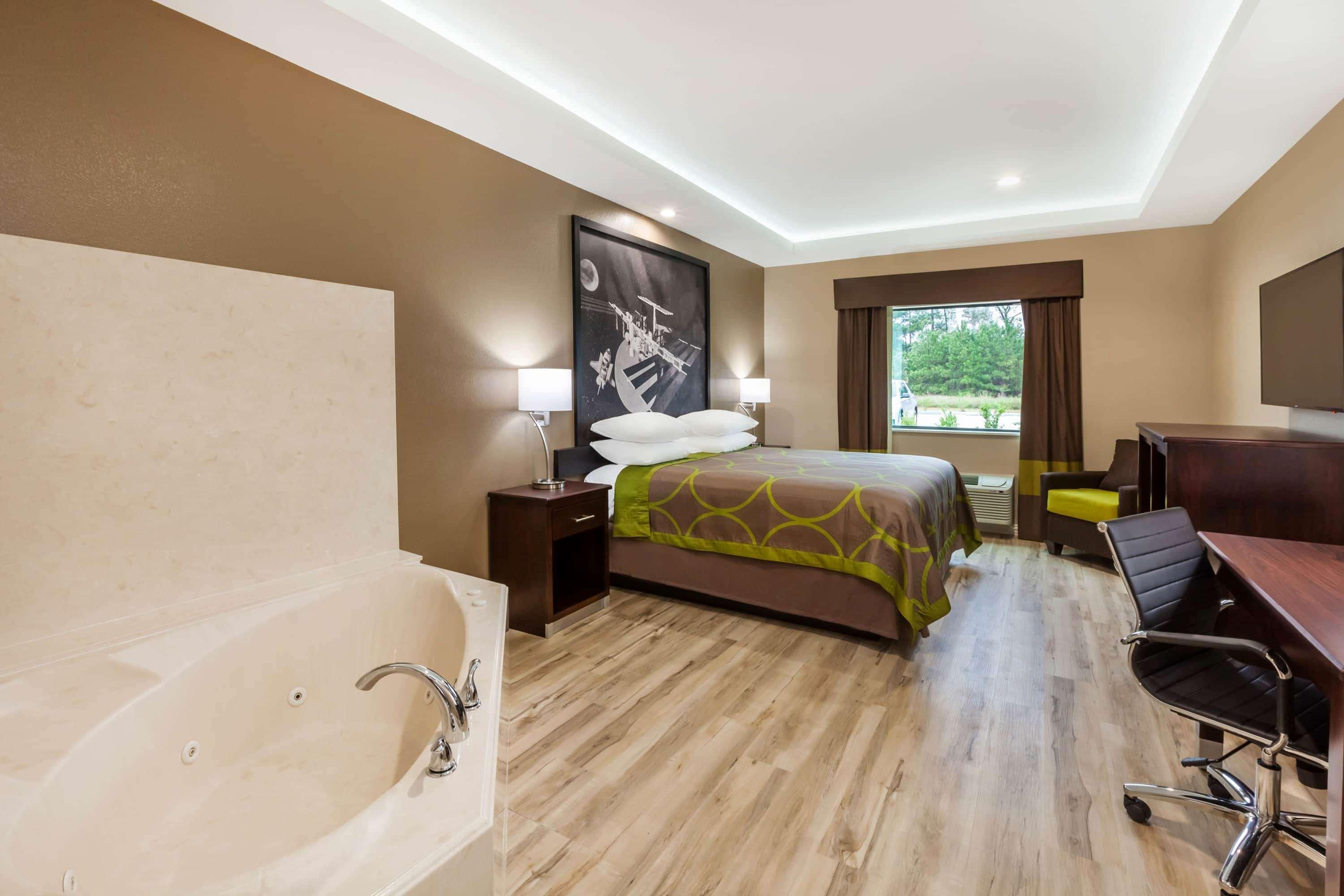 Hotel Super 8 By Wyndham Kingwood Houston North Porter Exterior foto
