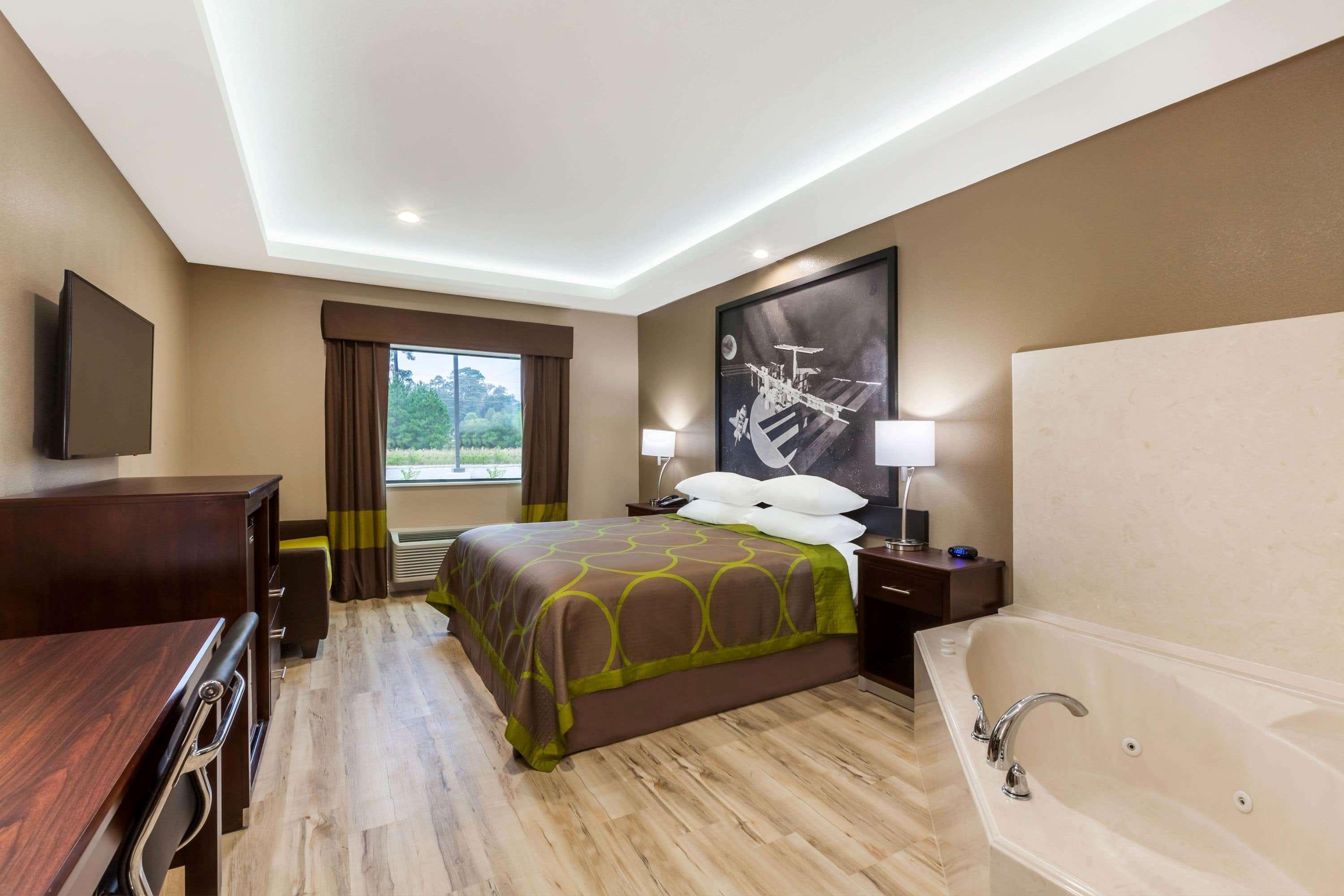 Hotel Super 8 By Wyndham Kingwood Houston North Porter Exterior foto